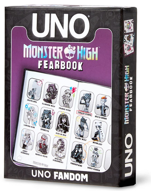 UNO Fandom UNO Monster High Fearbook Card Game、ToyWiz、kayou
