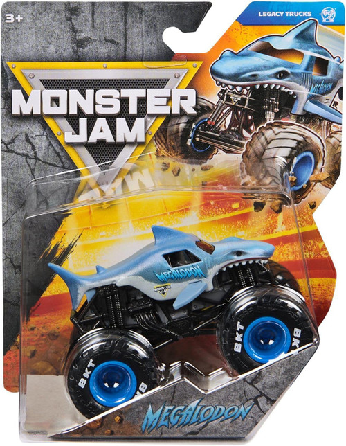 Monster Jam Legacy Trucks Series 45 Megalodon Diecast Car、ToyWiz、kayou