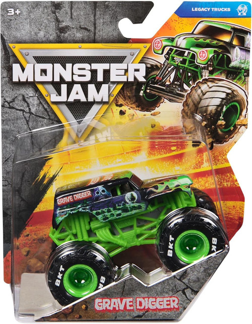 Monster Jam Legacy Trucks Series 45 Grave Digger Diecast Car、ToyWiz、kayou