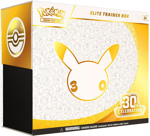 Pokemon 30th Anniversary Celebration Elite Trainer Box 9 Booster