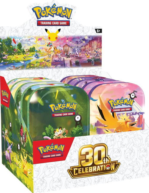 pokemon cards tin box TCG: Lumiose City Mini Display one sticker sheet Mega Forces Tin [Mega Dragonite