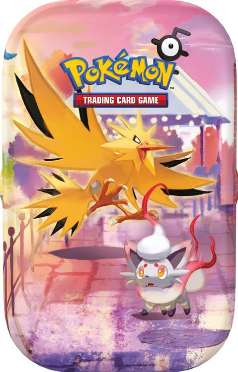 Pokemon 30th Anniversary Celebration Zapdos & Zorua Mini Tin 2 Booster Packs, Stickers & Art Card (Pre-Order ships October)、ToyWiz、kayou