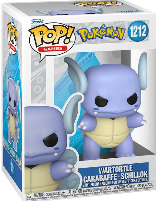 Funko Pokemon POP Games Wartortle Vinyl Figure 1212 - ToyWiz