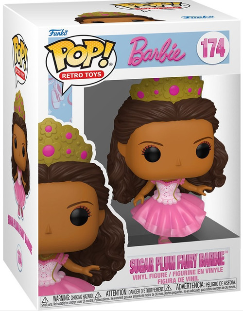 Funko Barbie in the Nutcracker 25th Anniversary POP! Vinyl Sugar Plum Fairy Vinyl Figure #174、ToyWiz、kayou