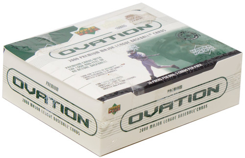 MLB Upper Deck 2000 Ovation Baseball Trading Card HOBBY Box 20
