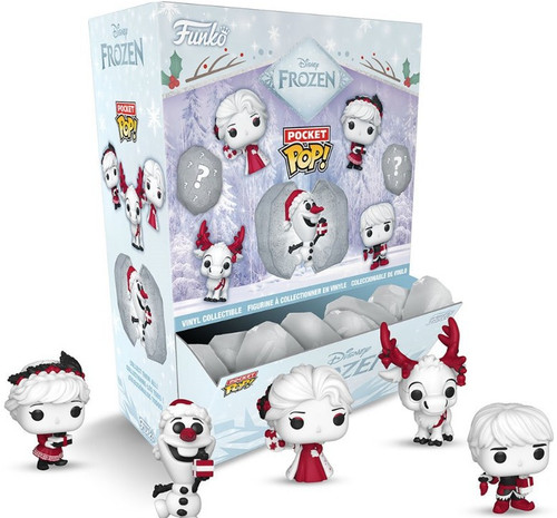 Funko Disney Pocket POP! Snowball Frozen Mystery Box 12 Mystery Packs、ToyWiz、kayou