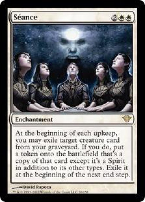 MtG Trading Card Game Dark Ascension Rare Seance #20 Moderately Played、ToyWiz、kayou