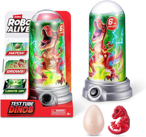 Robo Alive Test Tube Dinos T-Rex Test Tube Pack、ToyWiz、kayou