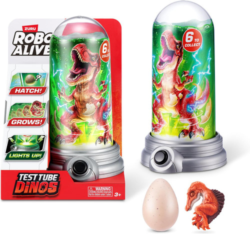 Robo Alive Test Tube Dinos Spinosaurus Test Tube Pack Zuru Toys