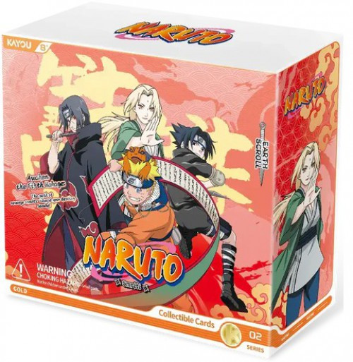 KAYOU ナルト Smriti Collectible 2ボックス Naruto Smriti Series 2 Earth Scroll Collectible Card Box 20 Packs