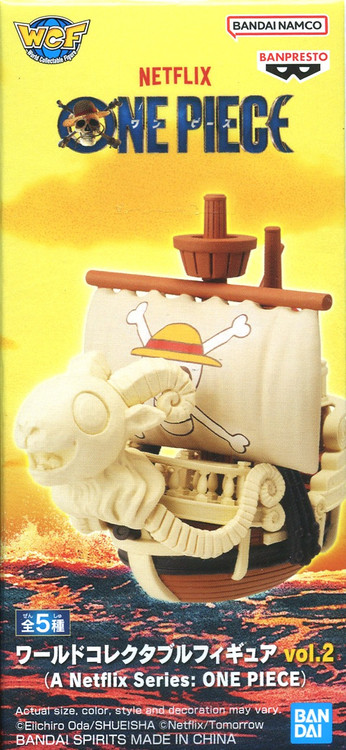 A Netflix Series: One Piece World Collectable Figure WCF Going Merry 2.8-Inch Mini Figure、ToyWiz、kayou