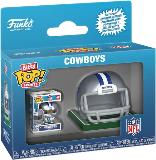 Funko NFL Bitty POP! Helmets Dallas Cowboys Vinyl Figure、ToyWiz、kayou