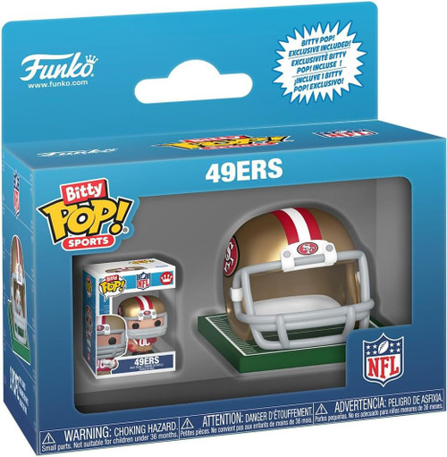Funko NFL Bitty POP! Helmets San Francisco 49ers Vinyl Figure、ToyWiz、kayou