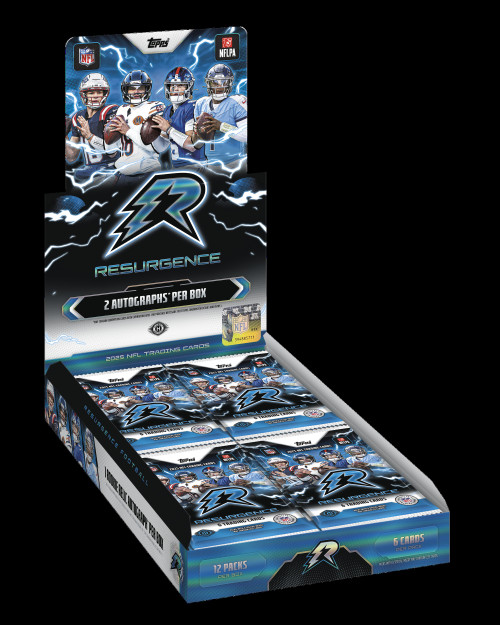 NFL Topps 2025 Resurgence Football Trading Card HOBBY Box 12 Packs、ToyWiz、kayou