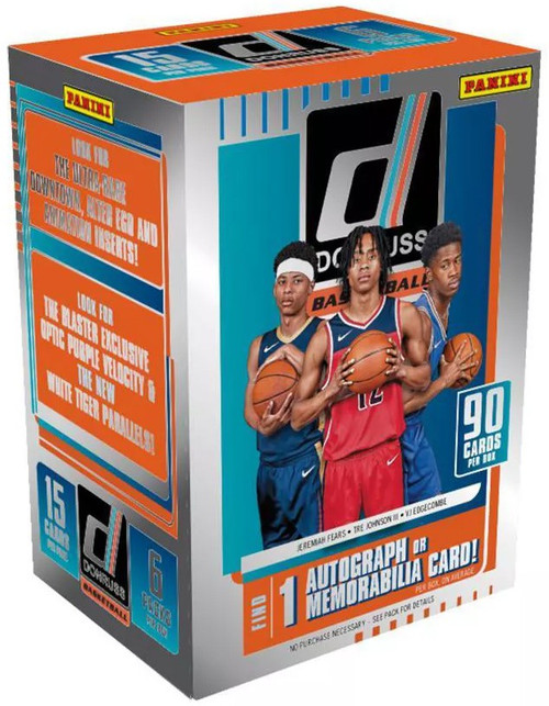 NBA Donruss 2025-26 Basketball Trading Card BLASTER Box 6 Packs, 1 Autograph OR Memorabilia Card、ToyWiz、kayou