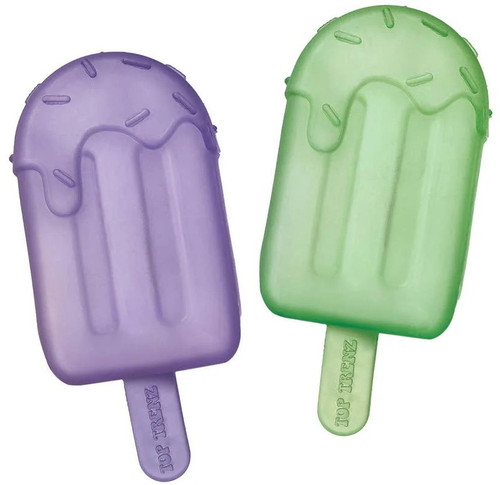 Super Duper Sugar Squisher Ice Pops Purple & Green 4-Inch Squish Toy 2-Pack、ToyWiz、kayou