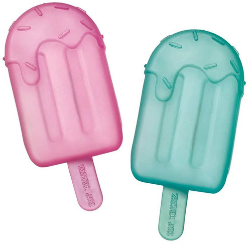 Super Duper Sugar Squisher Ice Pops Blue & Pink 4-Inch Squish Toy 2-Pack、ToyWiz、kayou