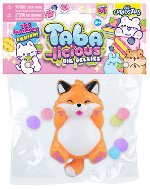 Taba-Licious Big Bellies Fox 3-Inch Squeeze Toy、ToyWiz、kayou