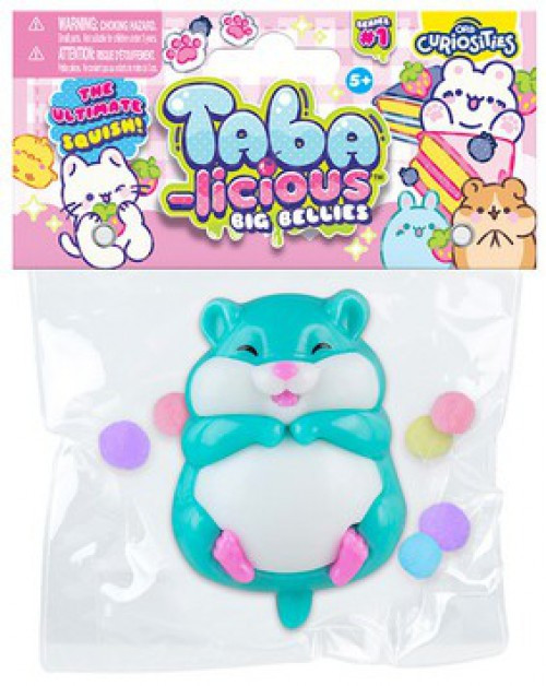 Taba-Licious Big Bellies Hamster 4-Inch Squishy Squeeze Toy、ToyWiz、kayou