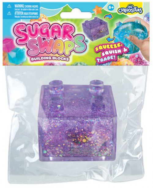 Sugar Swaps Building Blocks PURPLE Squeeze Toy、ToyWiz、kayou