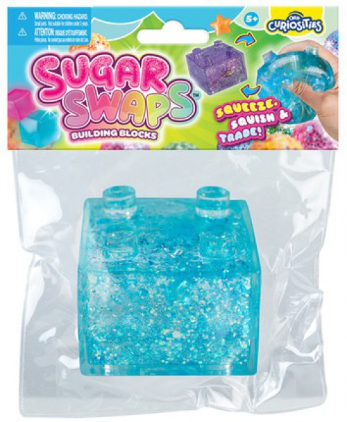 Sugar Swaps Building Blocks BLUE Squeeze Toy、ToyWiz、kayou