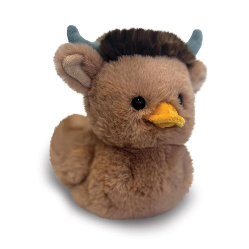 World's Softest Plush Wubbees Duckees Fluff 7-Inch Plush Highland Cow、ToyWiz、kayou