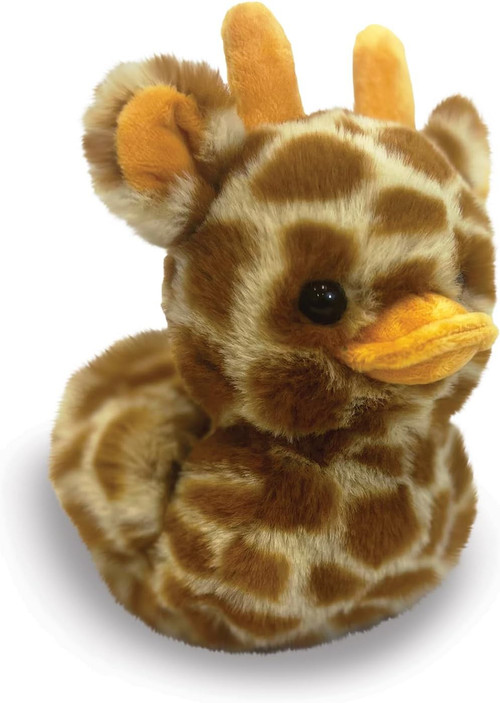 World's Softest Plush Wubbees Duckees Tundee 7-Inch Plush Giraffe、ToyWiz、kayou