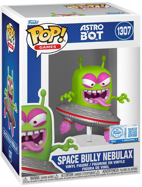 Funko Alien Boss POP Games Space Bully Nebulax Exclusive Vinyl
