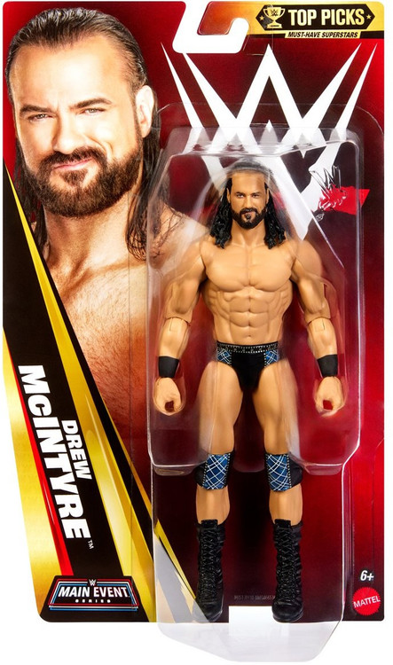 WWE Wrestling Top Picks 2026 Main Event Series Drew McIntyre Action Figure、ToyWiz、kayou