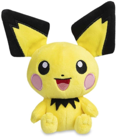 Pokemon Sitting Cuties Pichu 5-Inch Plush、ToyWiz、kayou