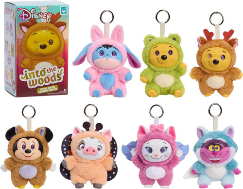Disney Happy Haul Into the Woods 5-Inch Mystery Pack 1 RANDOM Vinyl Plush Figure、ToyWiz、kayou