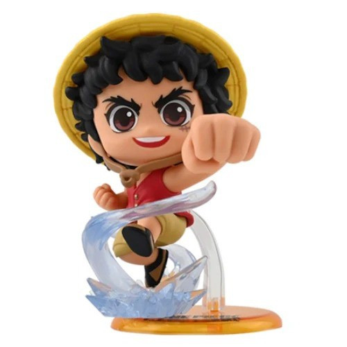 One Piece Cosbi Collection Luffy 4-Inch Minifigure Loose、ToyWiz、kayou