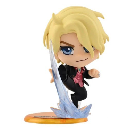 One Piece Cosbi Collection Sanji 4-Inch Minifigure Loose、ToyWiz、kayou