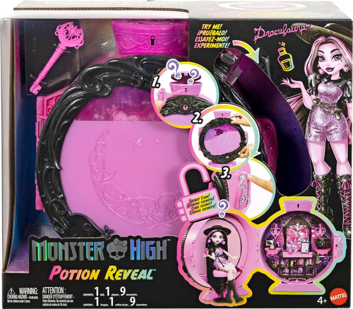 Monster High Potion Reveal 11-Inch Playset with Draculaura、ToyWiz、kayou