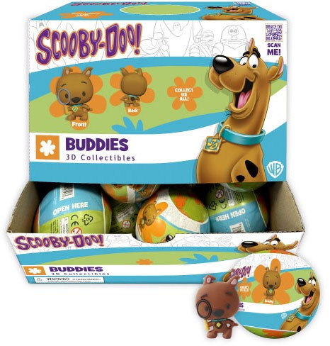Scooby-Doo! Buddies 3D Collectibles Mystery Box 20 Packs、ToyWiz、kayou