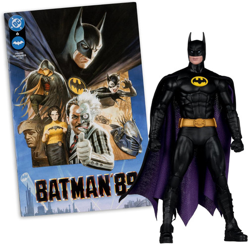 McFarlane Toys DC Direct Page Punchers Batman Action Figure with Comic Book Batman 89、ToyWiz、kayou