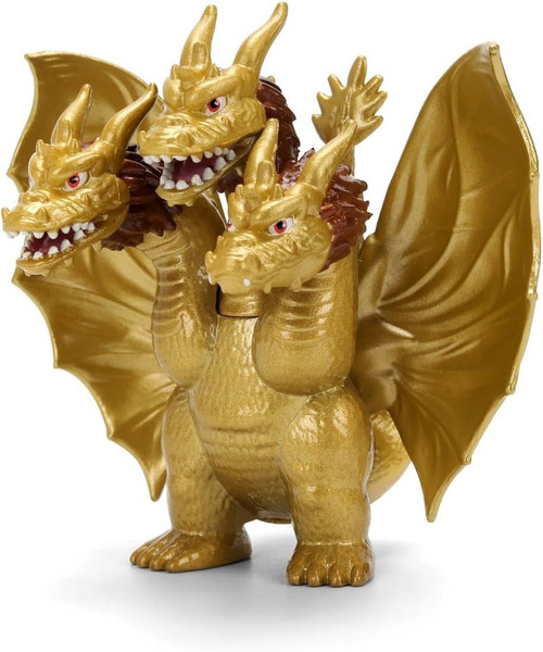 Godzilla x Kong The New Empire MetalFigs King Ghidorah 2.5-Inch Diecast Figure Loose、ToyWiz、kayou