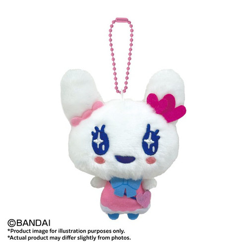 Tamagotchi ChibiNui Mascot Lovelitchi 4.5-Inch Plush、ToyWiz、kayou