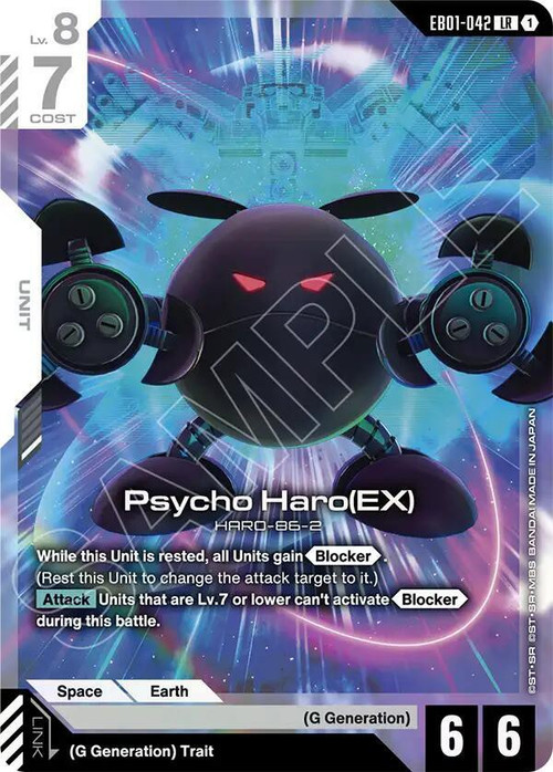 Gundam Trading Card Game Eternal Nexus Extra Booster 01 Single