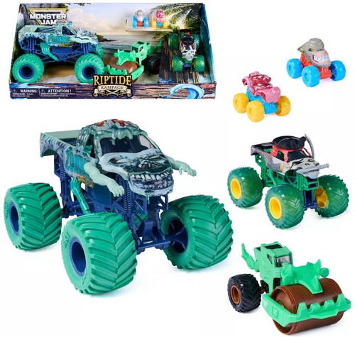 Monster Jam Riptide Rampage Diecast Vehicle 5-Pack、ToyWiz、kayou