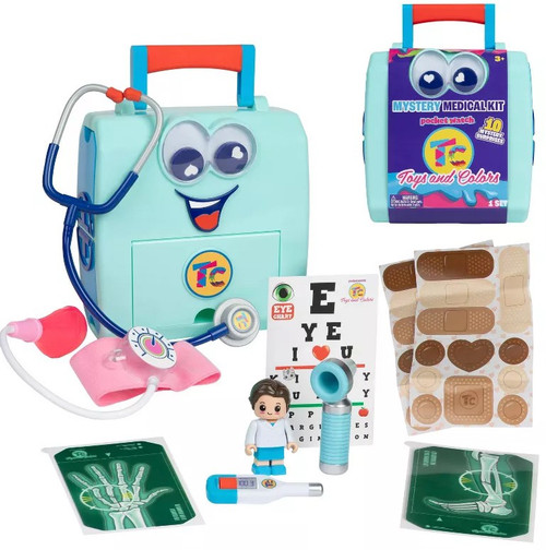 Toys and Colors Pocket Watch Medical Mystery Kit 10 Surprises Inside!、ToyWiz、kayou
