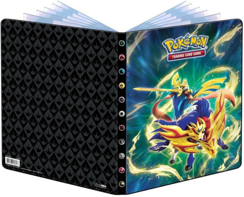 Ultra Pro Pokemon Trading Card Game Mega Evolution Crowned Sword Zacian & Crowned Shield Zamazenta 9-Pocket Portfolio、ToyWiz、kayou