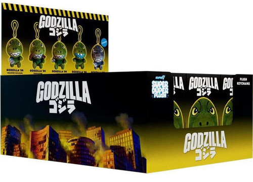 Super Duper Plush 1 Godzilla Plush Keychain Mystery Box 12 Packs、ToyWiz、kayou