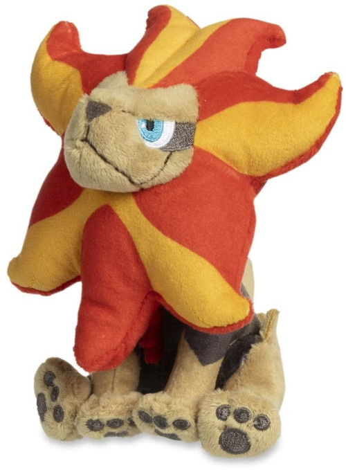 Pokemon Sitting Cuties Pyroar 5.25-Inch Plush Male、ToyWiz、kayou