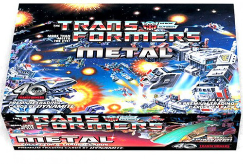 Transformers 40th Anniversary Metal Trading Card Collectors
