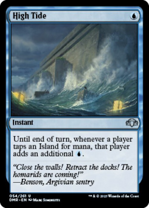 MtG Dominaria Remastered Uncommon High Tide #54、ToyWiz、kayou
