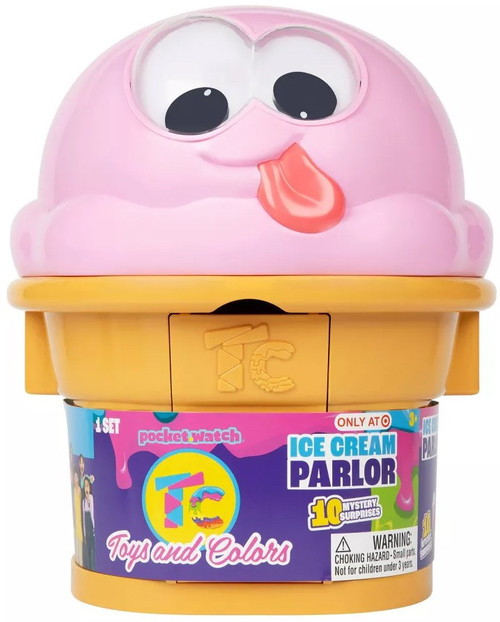 Toys and Colors Pocket Watch Ice Cream Parlor Mystery Surprise 10 Surprises Inside!、ToyWiz、kayou