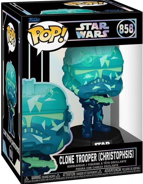 Funko Clone Wars POP! Star Wars Clone Trooper #1 Vinyl Figure #858 Christophsis (Pre-Order ships September)、ToyWiz、kayou
