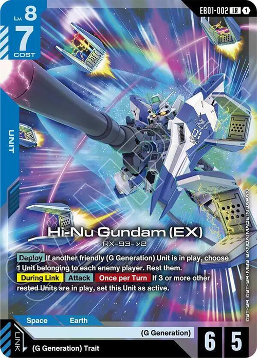 Gundam Trading Card Game Eternal Nexus Single Card Legend Rare Hi