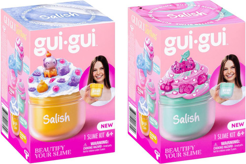 Gui-Gui by Salish Slime CLOUD & BUTTER Set of Both Packs The Most Beautiful Slime Ever!、ToyWiz、kayou